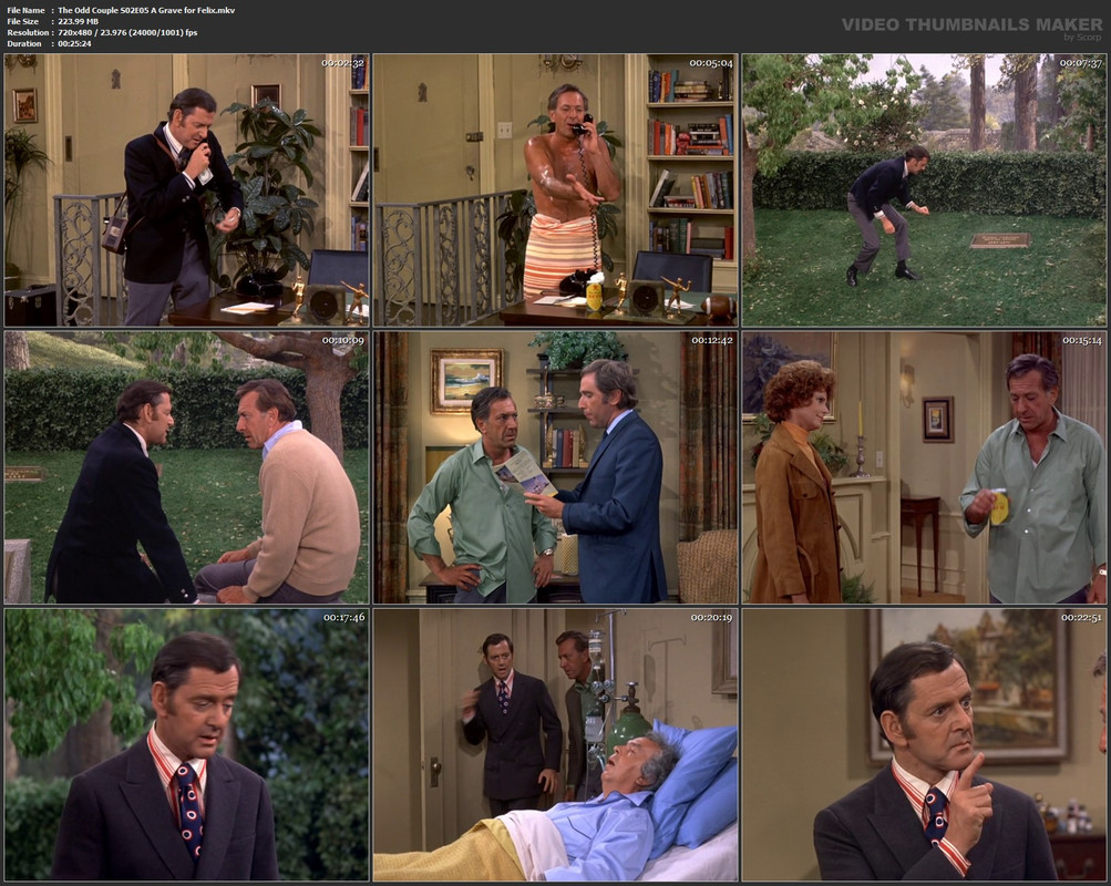The Odd Couple S02E05 A Grave for Felix.mkv
