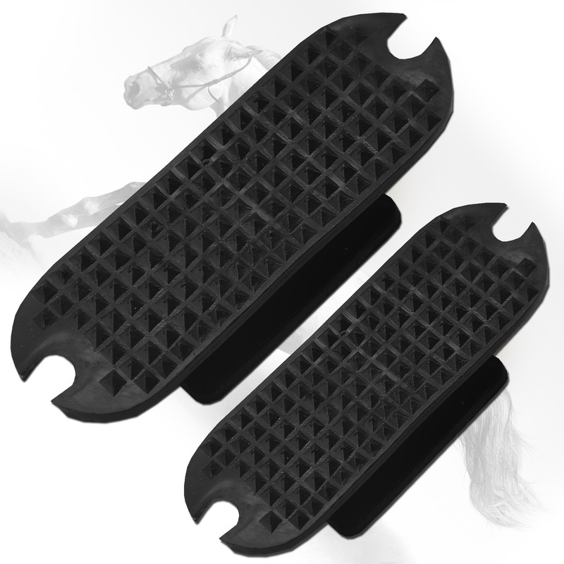 HORSE RIDING IRON STIRRUP RUBBER FILLIS TREADS WHITE BLACK BLUE GREY RED PADS