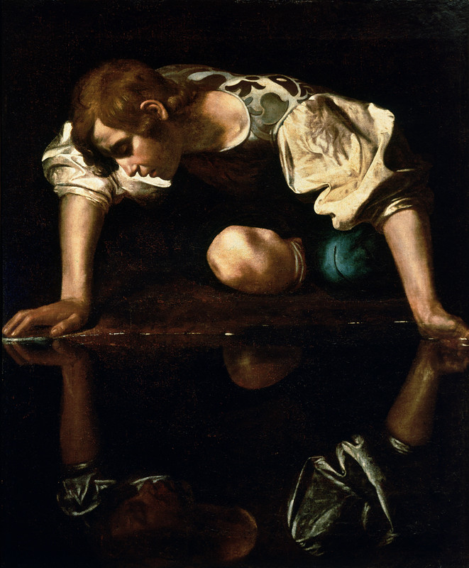 freda Narcissus-Caravaggio_(1594-96)_edited