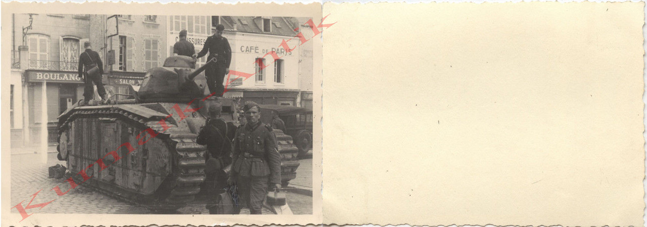 Foto 2. Panzer Div Schützen Regiment 2 Frankreic