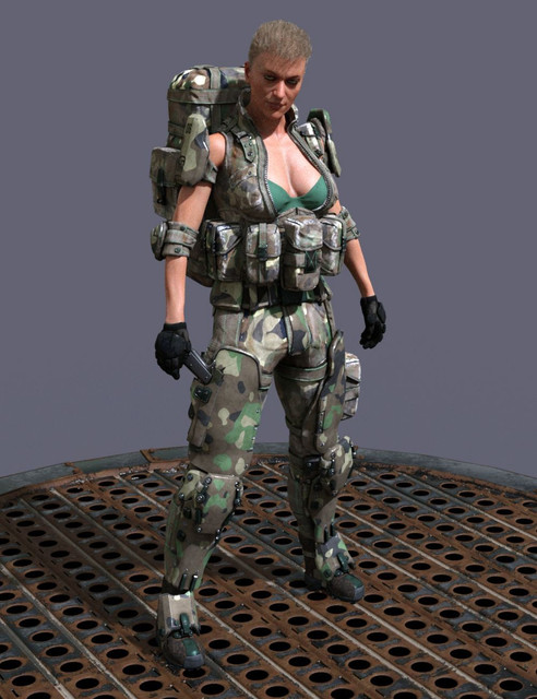 colonial forces add on for tactical assault outfit for genesis 8 females 01 daz3d