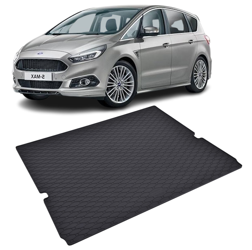 Tavita auto FORD S-Max 2007-2015, protectie portbagaj, Cri-Flo, din cauciuc 100%, compatibil cu autoturismul FORD S-Max