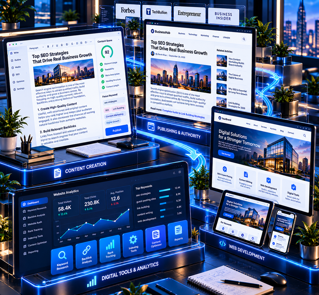 Hive SEO Agency connected digital growth services