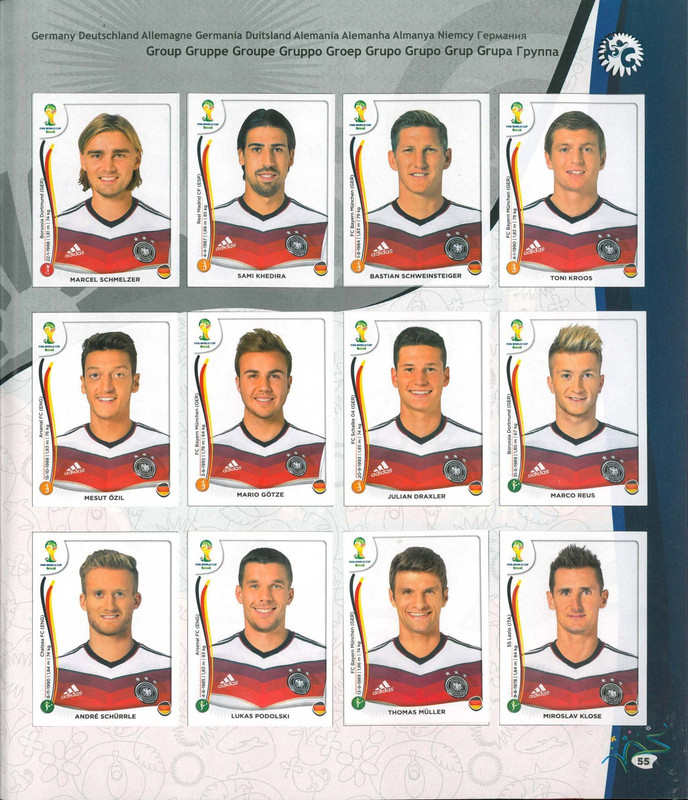 Panini - Mundial Futbol 2014 Brasil-57