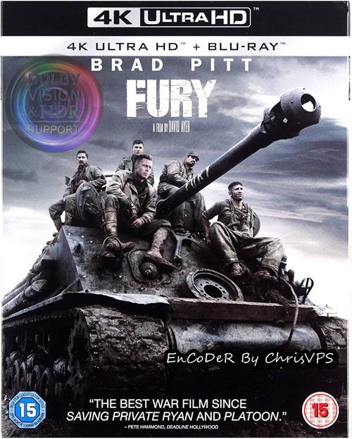 Furia / Fury (2014) MULTI.HDR.DoVi.Hybrid.2160p.BDRemux.TrueHD.7.1.Atmos.AC3-ChrisVPS / LEKTOR i NAPISY