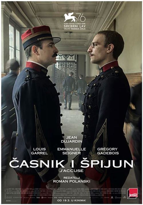 Novo u hrvatskim kinima od 08.10.20.: Časnik i špijun; Ribanje i ribarsko prigovaranje i Vik i čarobni mač