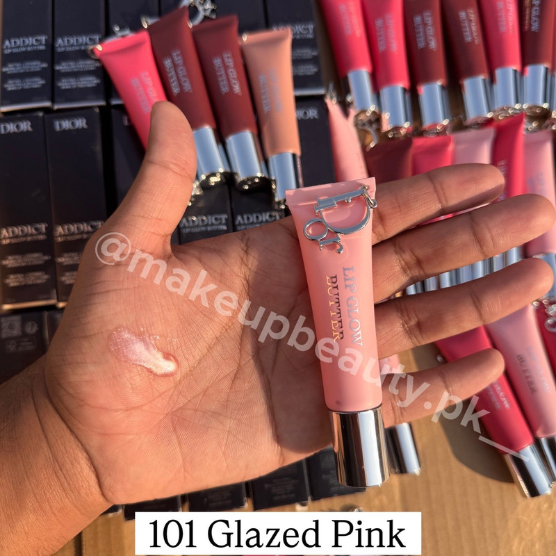 Dior Addict Lip Glow Butter Balm with Dior keychain attached. - image 2