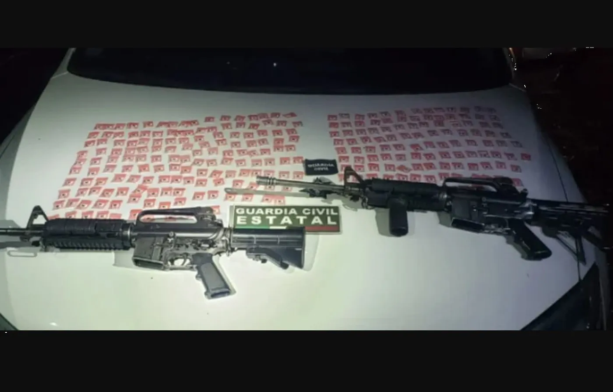 SSP decomisó un vehículo al CJNG que contenía 267 dosis de metanfetamina