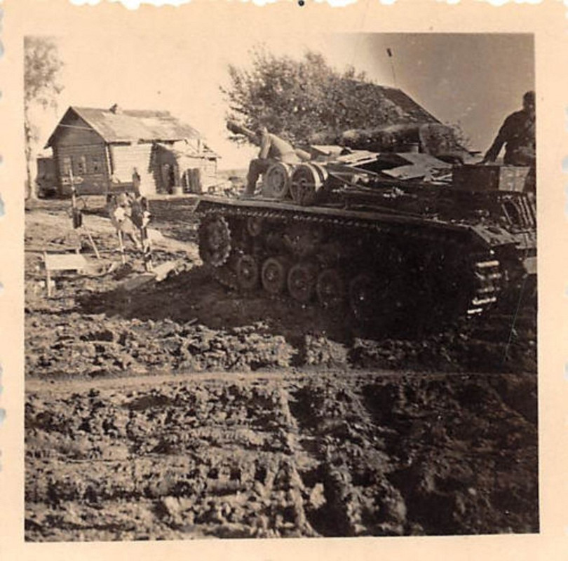 Deutsches Strurmgeschütz Langrohr Panzer Medwede