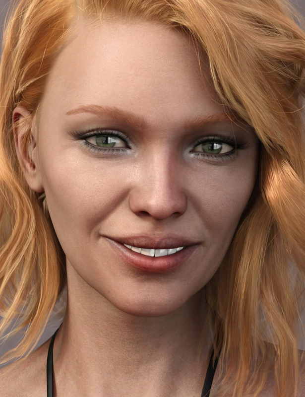 Aaliyah HD for Genesis 8 Female