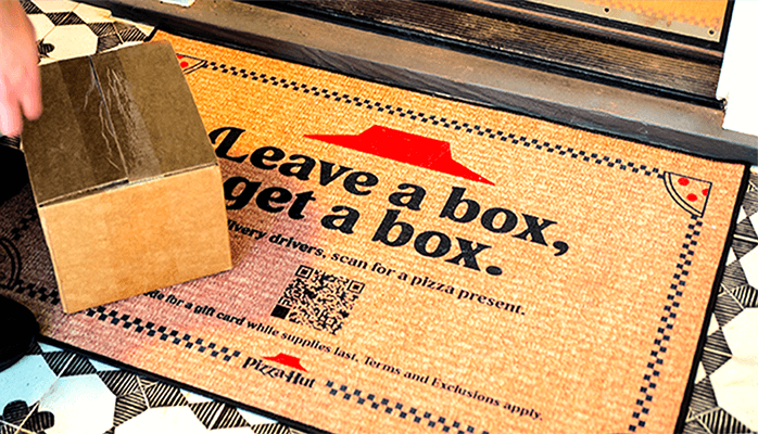 Score a FREE Pizza Hut “Reverse Delivery” Doormat – Give Thanks to Delivery Drivers! Score a FREE Pizza Hut “Reverse Delivery” Doormat – Give Thanks to Delivery Drivers!