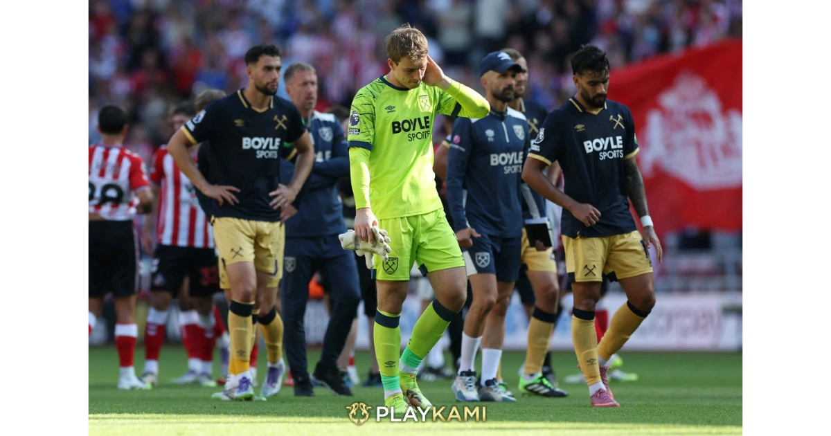 West Ham United Kalah telak di pekan pertama
