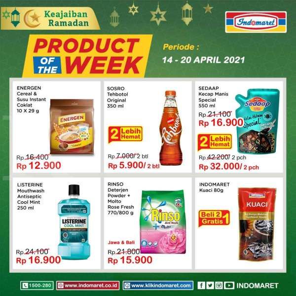 Katalog Promo Indomaret 16-18 April 2021 
