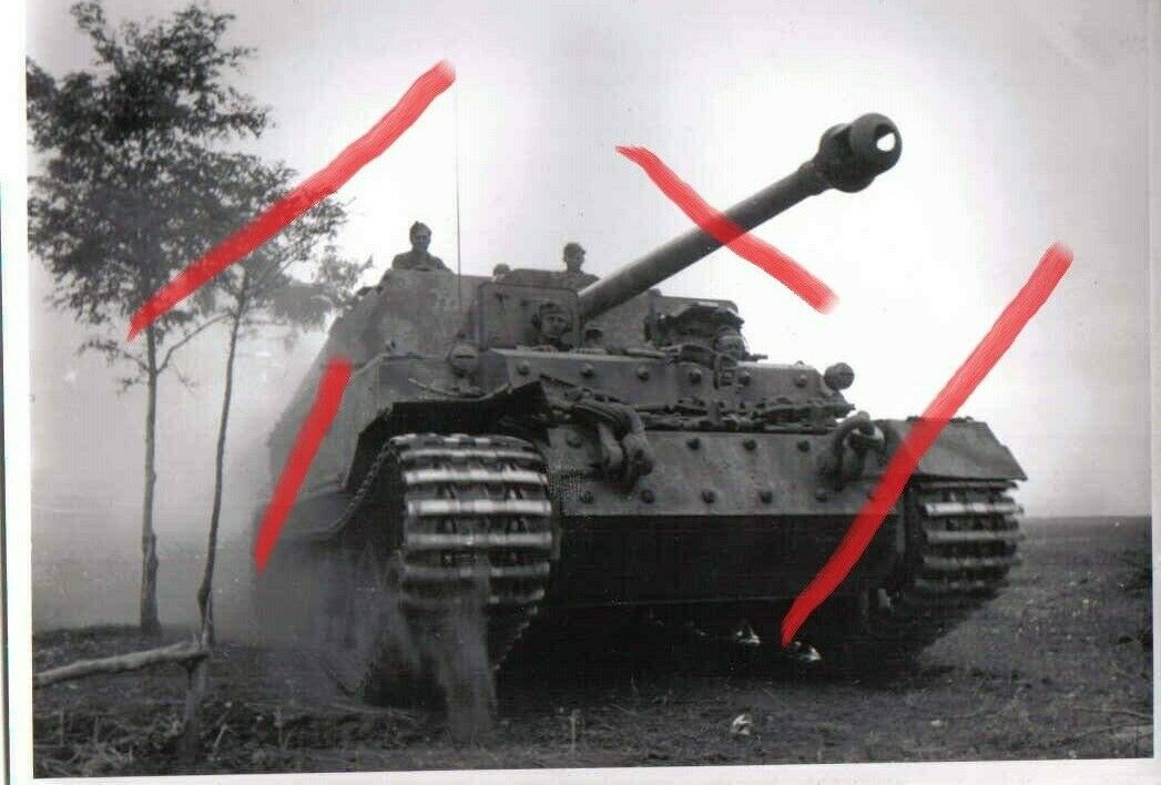 Original Foto Jagdpanzer Tiger Ferdinand (2)