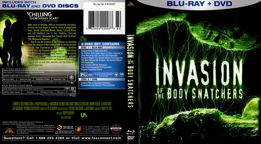 Invaze zlodějů těl / Invasion of the Body Snatchers (1978)