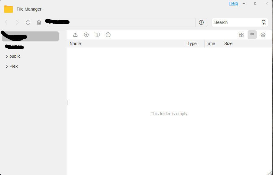 TOS 5.1 file explorer