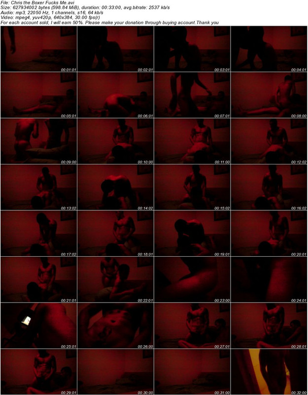 Chris the Boxer Fucks Me