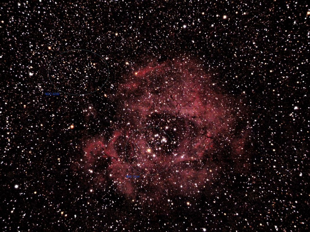 NGC 2237 ROSETTA BN MONOCEROS 20X15 G100% TSOPTICS IMX 294