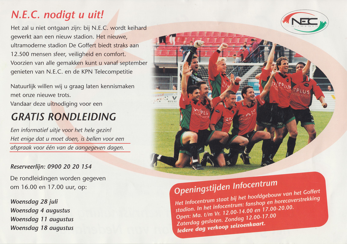 Uitnodiging nieuwe Goffert 1999 2