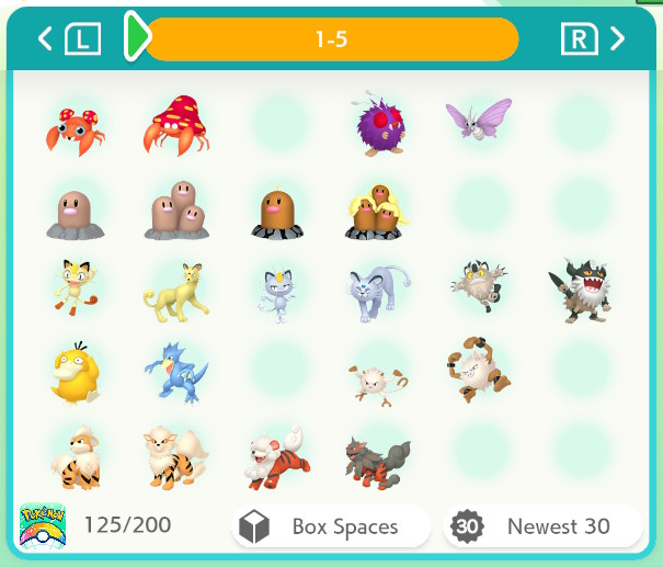 Harmony Friends' living dex, page 1-5