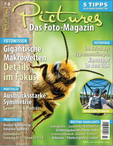 Cover: Pictures Das Foto-Magazin No 07-08 2023