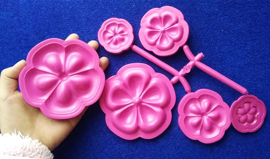 Troquel para foamy petunias crea Floristería artificial goma eva