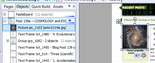 Post 139 object screenshot