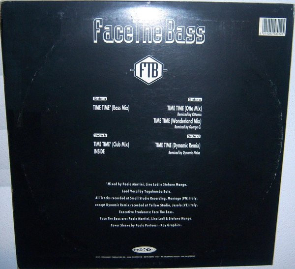 28/02/2023 - Face The Bass – Time Time (2 x Vinyl, 12, 45 RPM, Limited Edition)(Next Records – NT 0121 92)  1992 (FLAC) R-183251-1405540332-1381