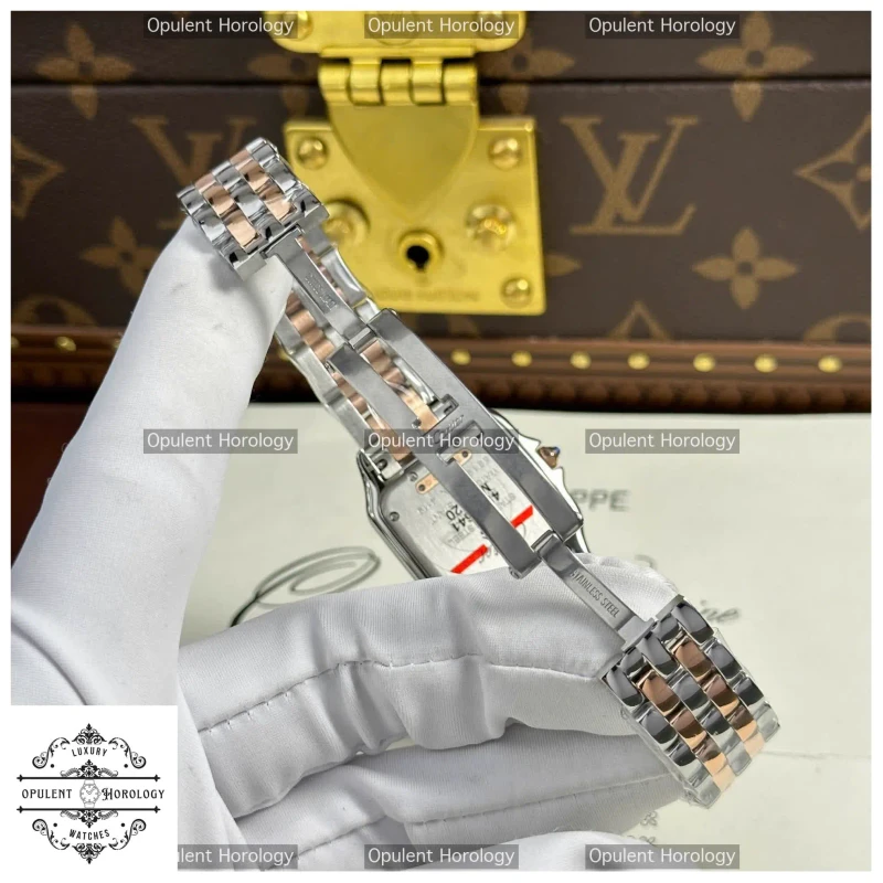 Cartier Panthère Watch Replica | Two-Tone Rose Gold & Steel