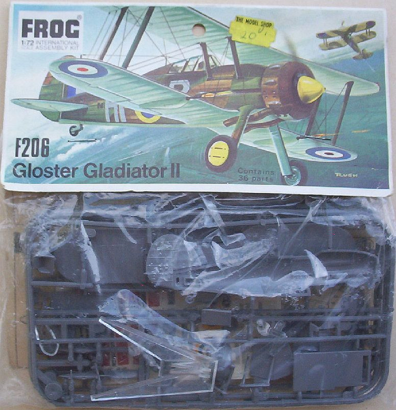 Frog 72 Gloster Gladiator II