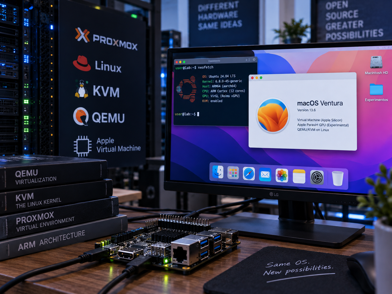 Hackintosh pode estar renascendo em ARM e desta vez sem depender de uma GPU compatível com macOS