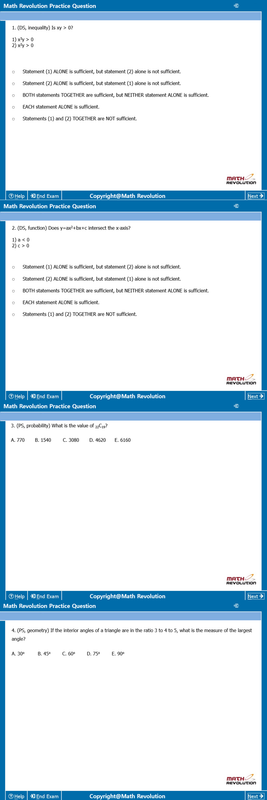 Math Revolution Questions
