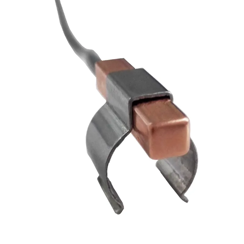 Custom-Snap-on-Clip-Pipe-Temp-Sensor-Probe-with-Stainless-Steel-Spring-Diameter