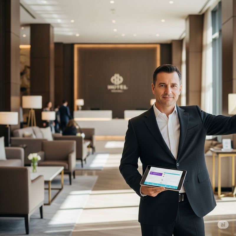 Manager με Tablet