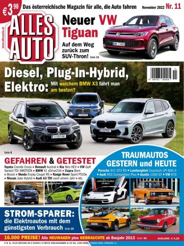Cover: Alles Auto Magazin No 11 November 2022