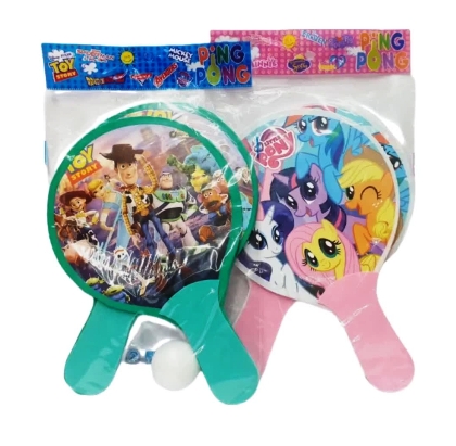 PALETA PING PONG PERSONAJE.