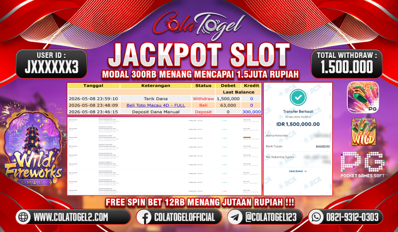 JACKPOT SLOT GACOR!!