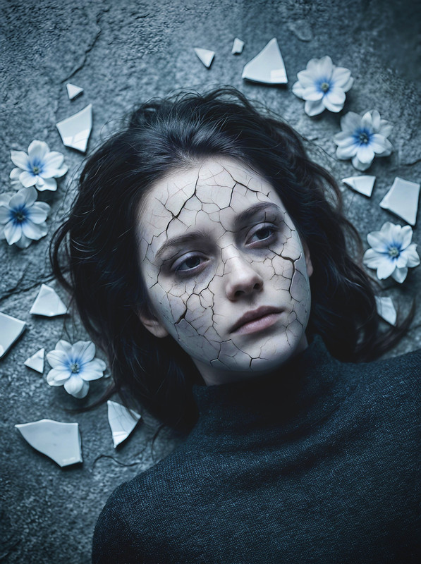 Shattered Portrait | PromptGet