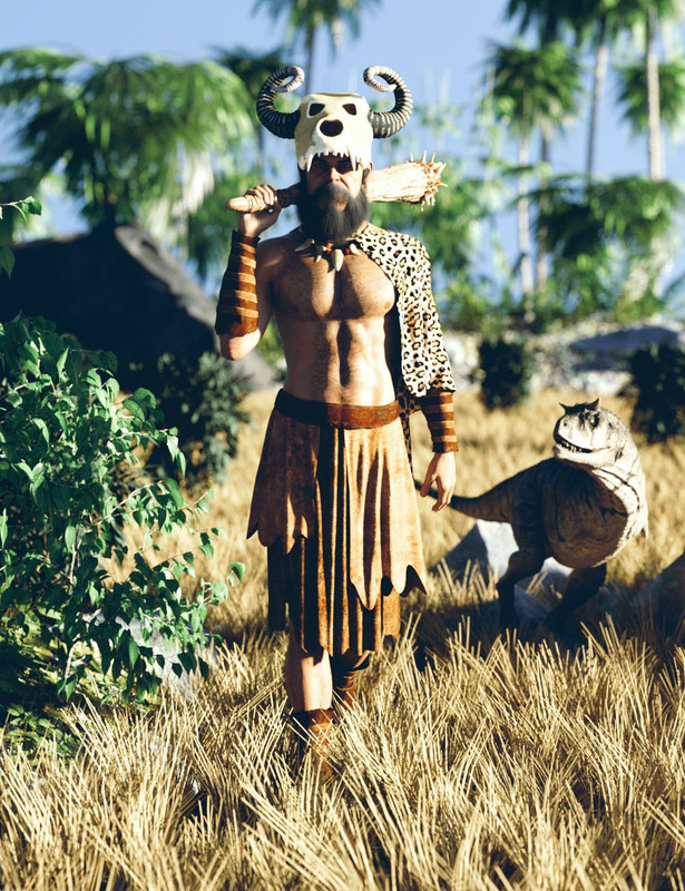dForce Wild Man Outfit for Genesis 8 Male dForce Wild Man Outfit for Genesis 8 Male