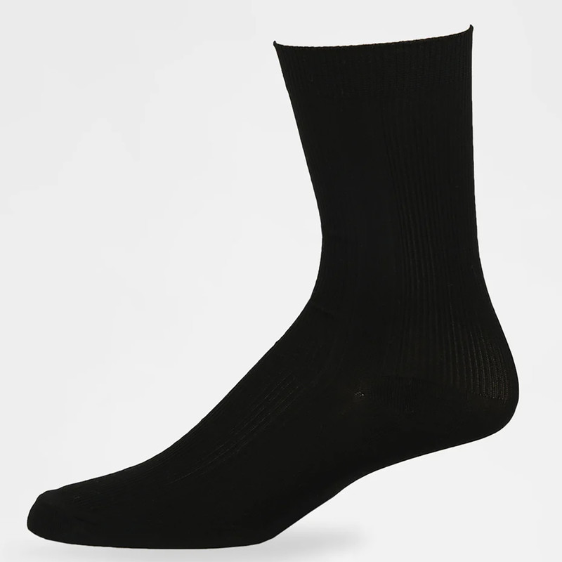 mens dress socks nylon black