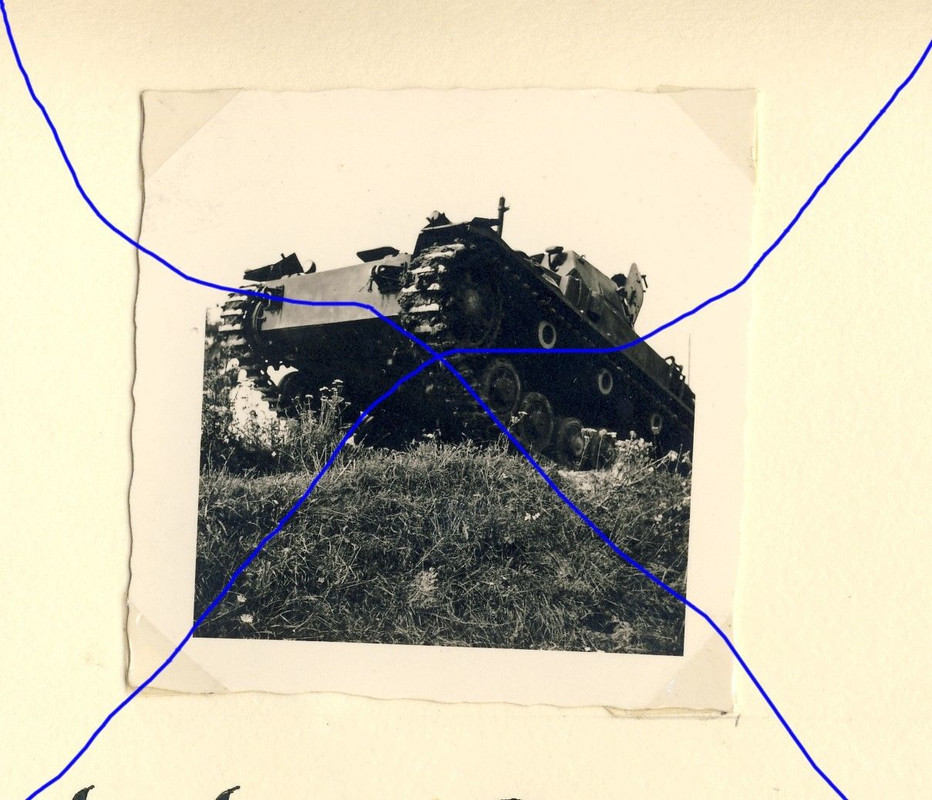 Kennung 401 Geländeübung in Prag wohl Pz Reg.8 B