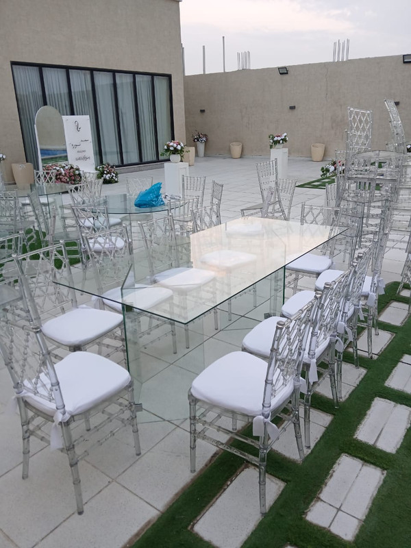 تأجير طاولات للحفلات وتأجير كراسي للمناسبات