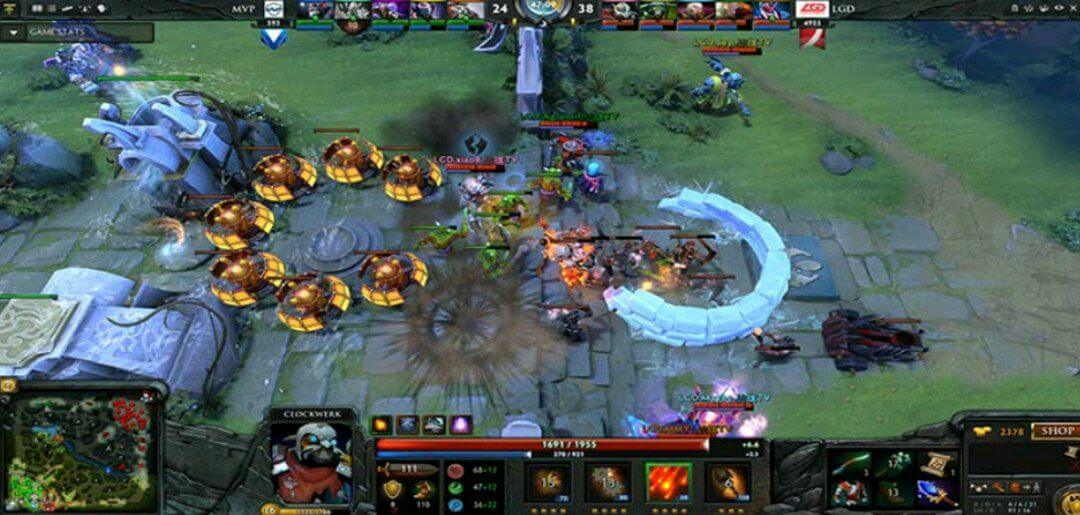 Dota 2 gameplay