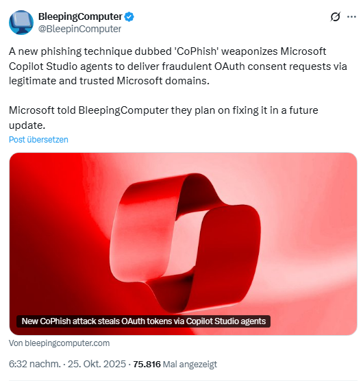 Copilot-Studio Phishing