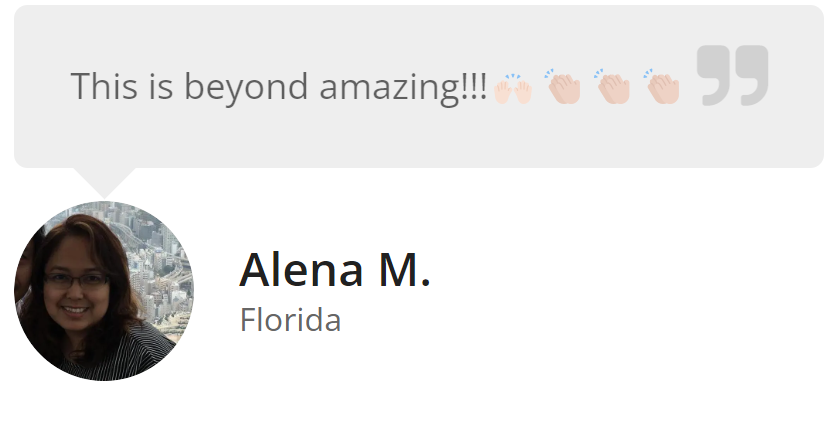 Student Success Testimonial 6