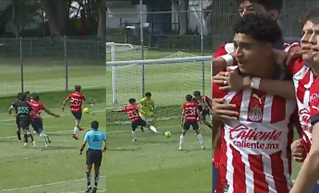 Video: Zinedine Sidane se estrena como goleador con las Chivas