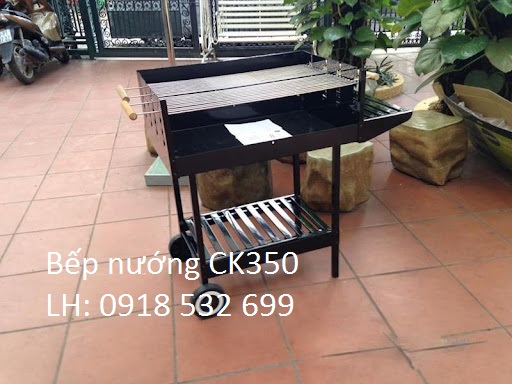 bếp nướng than hoa không khói ck350