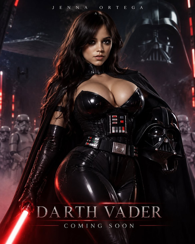 Jenna Ortega Darth Vader