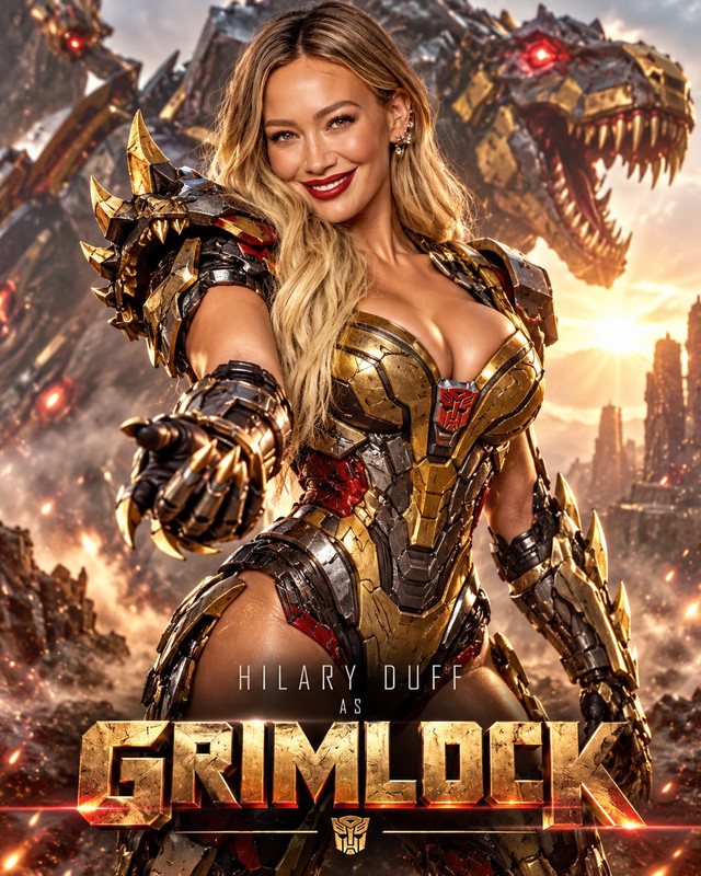Hilary Duff Grimlock