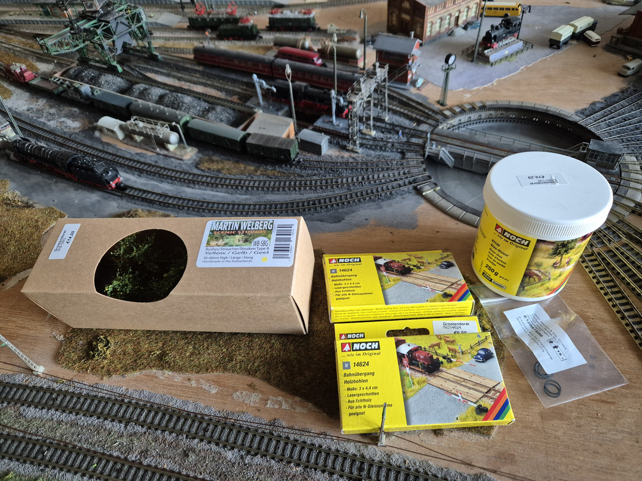 Nieuw aankopen modelbaan 22 5 2025